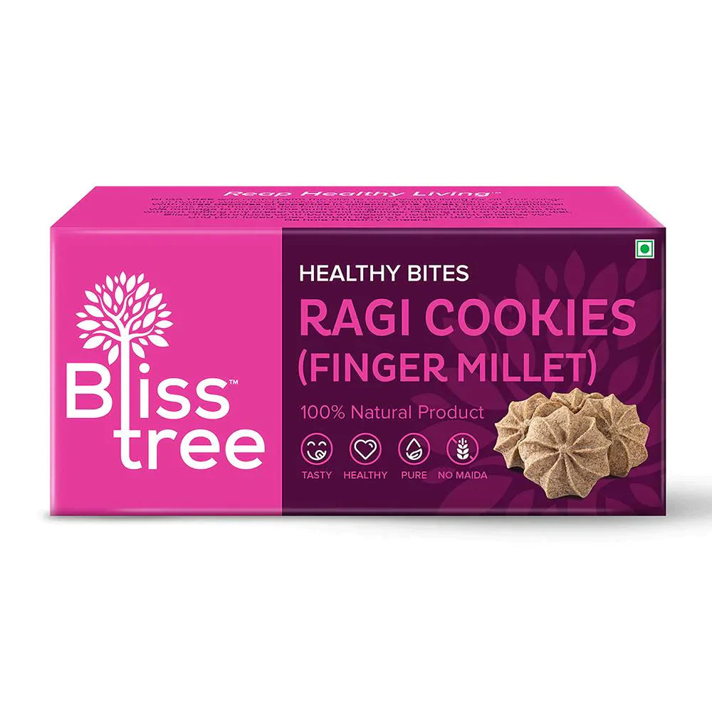 Blisstree Ragi / Finger Millet Cookies - 75g